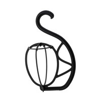 Ioensy - Soporte Para Peluca Colgante, Práctica Y Duradera Herramienta Organizadora De Pelucas Para Pared De Salón De Armario, Color Negro