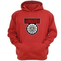 Genérico - Polerón Canguro Soundgarden Rojo Talla Xs Unisex
