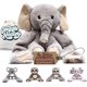 thumbnail image 1 of Peluche Huggle Healers Hathi Elephant, 2 kg, 100 cm, 1 of 9