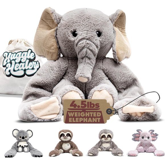 Peluche Huggle Healers Hathi Elephant, 2 kg, 100 cm