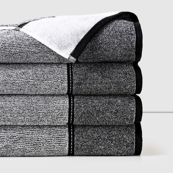 Toalla de Mano Negro 50x90 100% Algodón