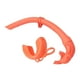 thumbnail image 3 of Snorkel De Buceo Tubo De Buceo En Forma De J Snorkel Húmedo Flexible Plegable Para Adultos Naranja, 3 of 5