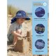 thumbnail image 2 of icolor Kids Sun Hat UPF50 Sun Protection Bucket Hat Toddler, 2 of 3