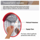 thumbnail image 3 of Espejo Convexo de Seguridad 45 cm Policarbonato Irrompible, 3 of 6