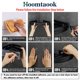 thumbnail image 4 of Estante de esquina adhesivo Hoomtaook para baño, 2 niveles, 4 of 7