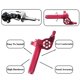 thumbnail image 5 of Manija de Acelerador JXPANG de 22 mm CNC de Aluminio Rojo con Cable Incluido, 5 of 7
