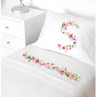 Tuyo Print - Juego De Sábanas Transición Letras Vintage S