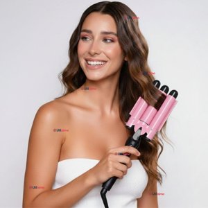 Line - Rizadora Barril 32Mm Calentamiento Rápido Para Ondas Perfectas