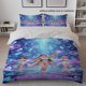 thumbnail image 1 of 3pcs K-pop Magic Printed Duvet Cover Set a Great Holiday Item for Creating a Festive Atmosphere, 1 of 1