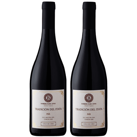 Barberis Family Wines - Vino Tradicion Del Itata Pack Pais 2X750Ml