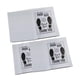 thumbnail image 3 of 50 Alfombrillas De Papel Para Coche, Almohadillas Para Los Pies Para SUV Y Camiones, Color Blanco, Estilo A, 3 of 5