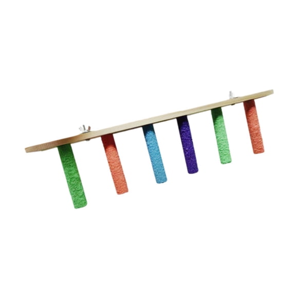 PARROT PERCH STAND Ventana Y Juguete De Percha De Ducha Para Budgie Lovbird Bluebirds 6 Tier