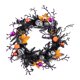thumbnail image 1 of Corona Artificial De Halloween, Decoración De Fiesta De Graduación, Coronas De Halloween Para Puerta De Entrada, 45 X 45 Cm, 1 of 3
