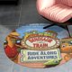 thumbnail image 4 of Tren de Dinosaurios Alfombra Redonda de Felpa Coral, Antideslizante, No Desprende Pelusas, Lavable y Duradera para Salón, Dormitorio y Habitación de Niños 60cm, 4 of 6