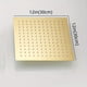 thumbnail image 1 of 1pc Ultra-Thin Stainless Steel Rainfall Shower Head - Enhance Your Bathing Experience with a Soothing Spray, 1 of 5