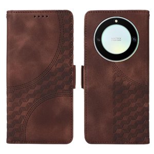 Carcasa Foxdock Honor X40 5G De Cuero Pu, Diseño Acolchado Clásico, Protección Contra Caídas Y Rayones