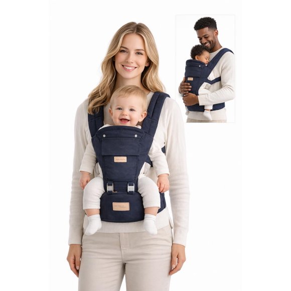 Portabebés Sharth Essentials con Asiento de Cadera 7‑18 kg