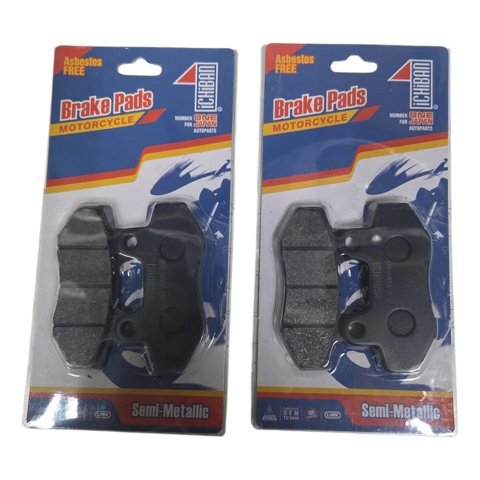 Motoparts - Pastillas Freno Delanteras Hyosung 250 (2Pares) Japonesas