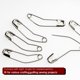 thumbnail image 5 of Imperdibles curvos MASONEE de 38 mm (1,5 pulg.) – Pack de 100 para quilting, 5 of 6