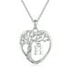 thumbnail image 1 of HESHPAWS 925 collar de árbol eterno de la vida de plata de ley para mujeres A-Z carta inicial collar, regalo de joyería de cumpleaños aniversario, 1 of 3