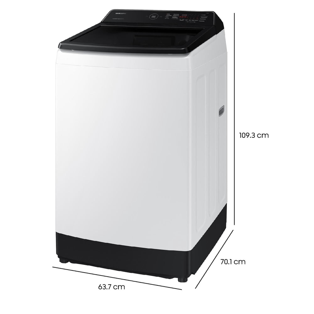 Lavadora 19 Kg Wa19Cg6441Bwzs Blanco, foto 8