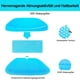 thumbnail image 3 of Cojín de asiento de gel ortopédico, transpirable, con diseño de panal biónico., 3 of 7