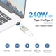 thumbnail image 2 of Adaptador magnético USB C HESKUL USB4 40 Gbps 240 W 8K 60 Hz (paquete de 2), 2 of 8