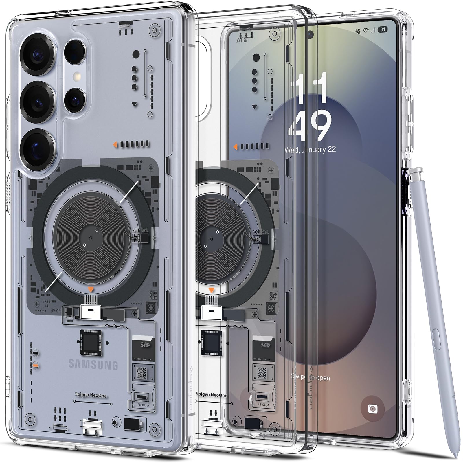 Funda Spigen Ultra Hybrid Magfit Para Samsung Galaxy S25