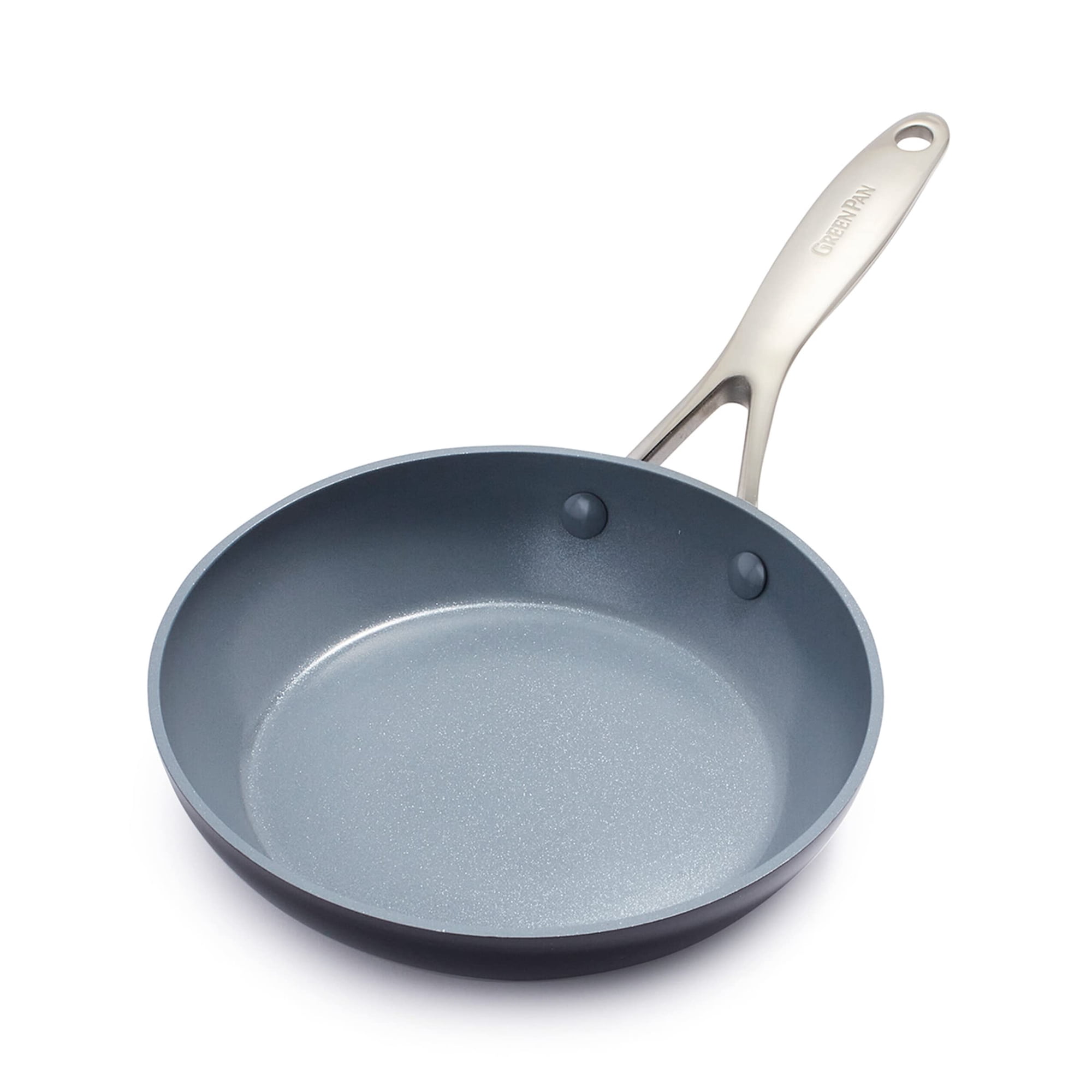 Sartén Greenpan Valencia Pro 8 Healthy De Cerámica Antiadherente Gris
