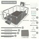 thumbnail image 2 of Keep Your Kids Safe and Entertained with this Baby Game Fence Set - Indoor/Outdoor Non-Slip Bases & Solid Safety Fences!, 2 of 2