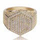thumbnail image 2 of Anillos Brillantes Punky de Rapero de Lujo a la Moda Hexagonales para Hombre Cool Iced out Hip Hop Zirconia Cúbica Dominantes Anillos para Hombre, 2 of 9