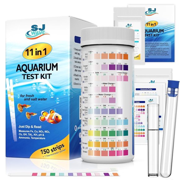 Tiras de Prueba para Acuario SJ WAVE 150 Unidades