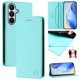 thumbnail image 1 of Funda Billetera con Soporte para Samsung Galaxy S26 Bloqueo RFID Plegable Verde menta, 1 of 6