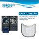 thumbnail image 4 of Filtro de pelusa para secadora HQRP 31x31 cm compatible con LG, 4 of 7