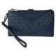 thumbnail image 2 of Billetera Michael Kors Cartera Grande Jet Set Travel de Mujer con Doble Cremallera Navy Python, 2 of 3