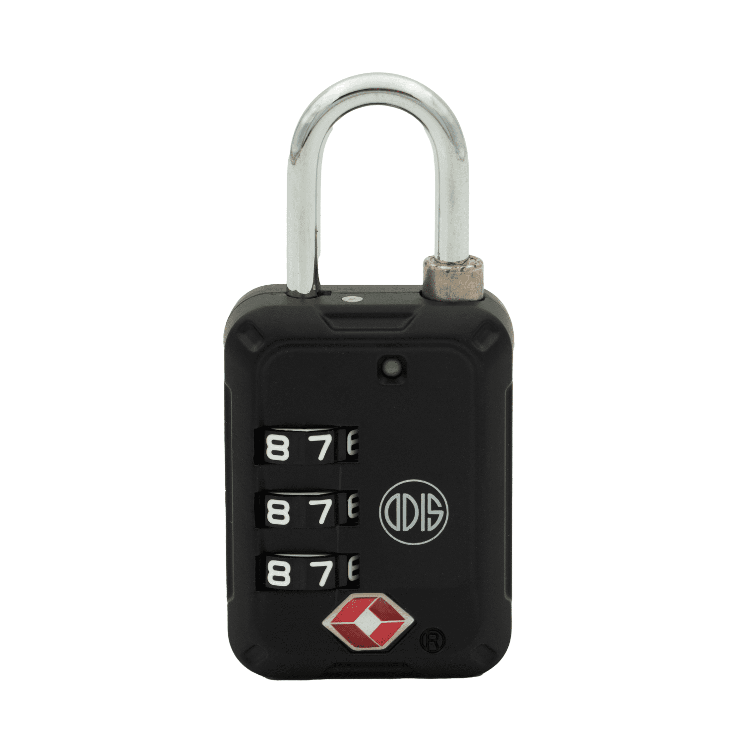 Candado Odis Tsa Maleta Viaje 30mm Con Clave - Negro