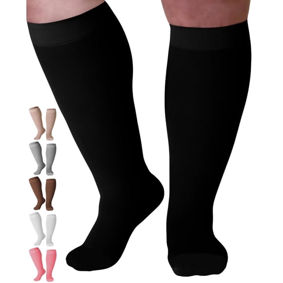 Calcetines de compresión Mojo AB201 20-30 mmHg para mujeres y hombres