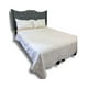 thumbnail image 3 of Quilt Cubrecama De Lujo Verano Delgado 2 Plazas Blanco, 3 of 4