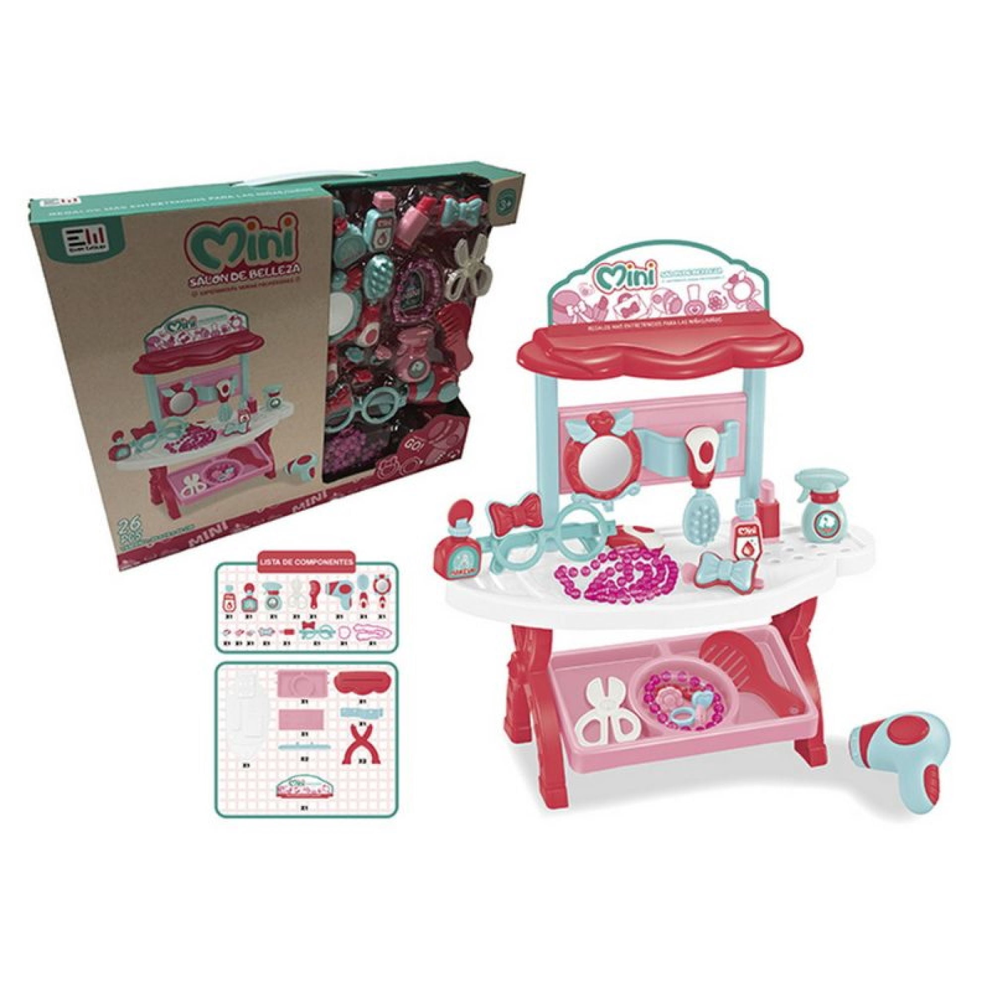 Juego de Rol Mini Tocador de Belleza.