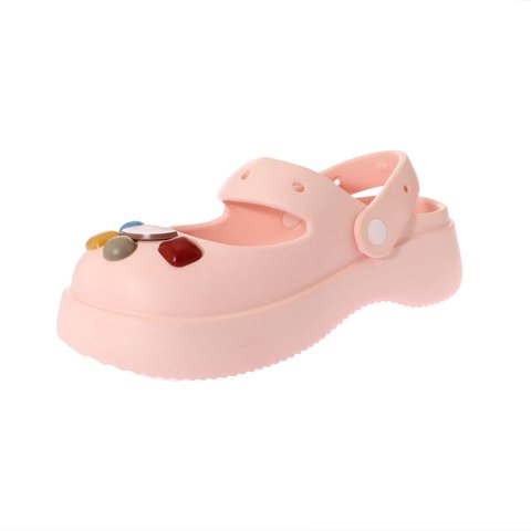 Sandalia Rosa Vía Franca