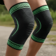 thumbnail image 2 of Pack 2 rodilleras Marin crossfit compresión negro y verde, 2 of 3