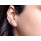 thumbnail image 2 of Aros Plata Mujer Hojas Olivo, 2 of 3