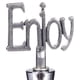 thumbnail image 3 of Tapón Decorativo Botella Enjoy Silver, 3 of 4