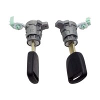 Magideal - Cilindro De Cerradura De Puerta Izquierda Derecha 72185-S9A-013 Llaves 72185S9A013 Apto Para 2003 2002-2006 Repuestos De