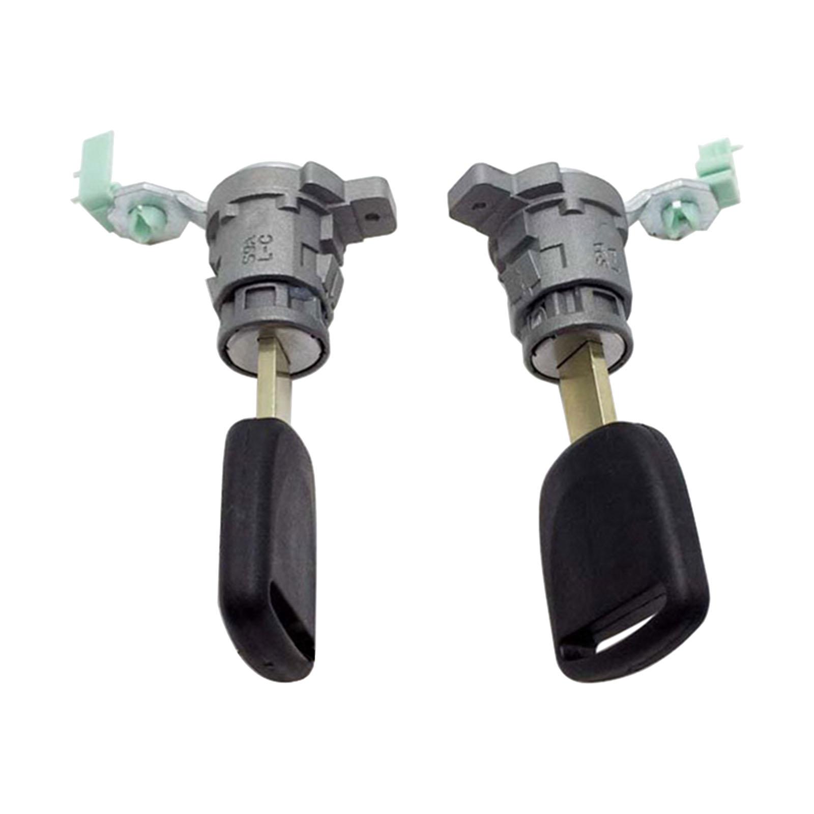 Magideal - Cilindro De Cerradura De Puerta Izquierda Derecha 72185-S9A-013 Llaves 72185S9A013 Apto Para 2003 2002-2006 Repuestos De