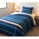 thumbnail image 5 of Cubrecama SHERPA 1.5 Plazas - Rayas Suecia Azul M953 M953, 5 of 6