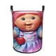 thumbnail image 1 of Cabbage Patch Kids Cesta de lavandería de gran capacidad redonda con asa, bolsa para ropa sucia plegable, almacenamiento para dormitorio, baño y lavadero 44x35 cm, 1 of 6