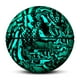 thumbnail image 2 of Balón de Baloncesto de Goma Premium chaos animal print verde Talla 7, 2 of 2