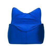 Bodevir - Pouf Potter 1C Felpa Azul Rey