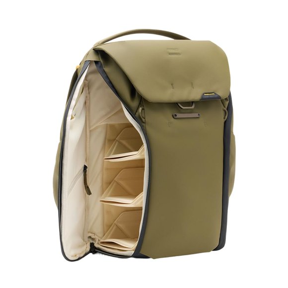 Mochila Peak Design 20L Kelp con MagLatch y bolsillo para portátil de 15"
